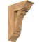 Ekena Millwork Imperial Traditional Smooth Bracket w/ Offset Brace, Western Red Cedar, 7 1/2"W x 18"D x 26"H BKT0806X18X26IMP01SWR - alternate 1